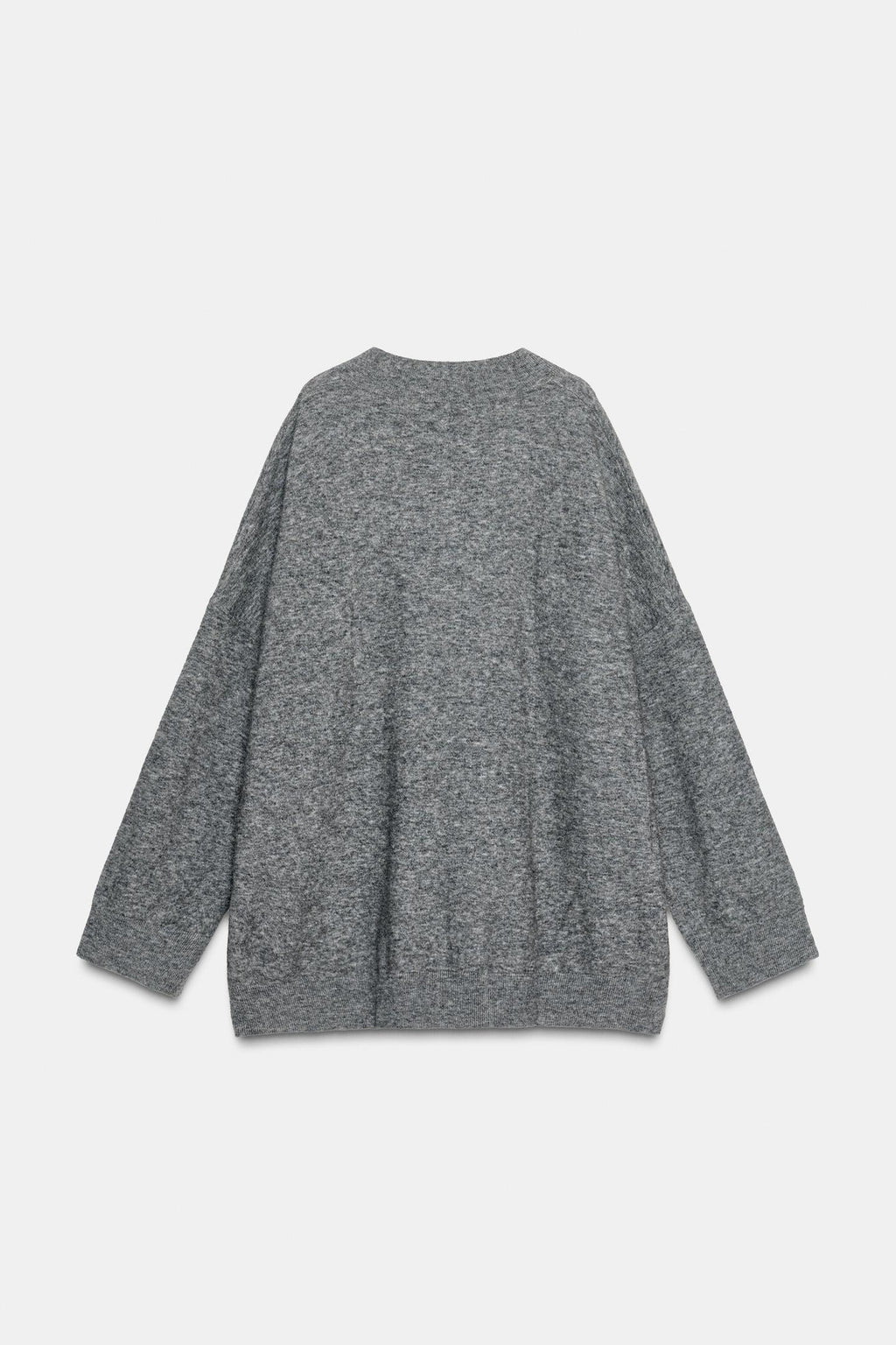 PULL OVERSIZE AVEC LAINE