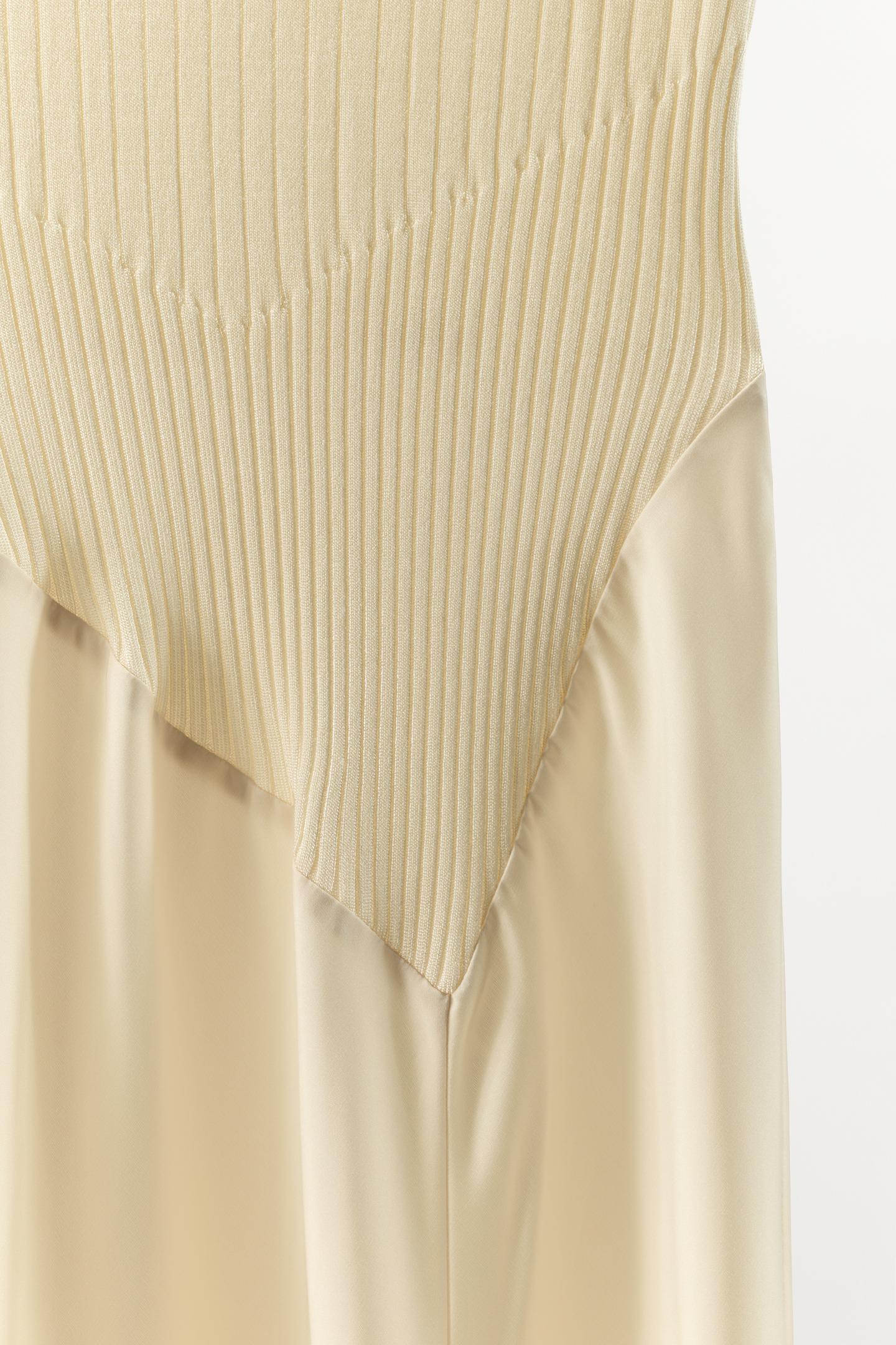 ROBE EN MAILLE BIMATIÈRE