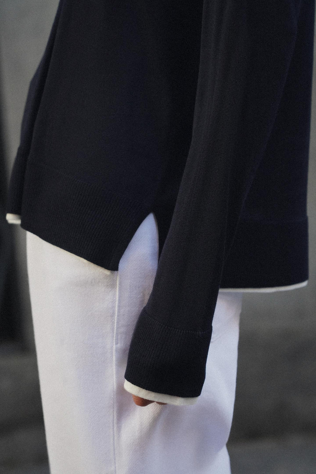 PULL EN MAILLE DOUBLE
