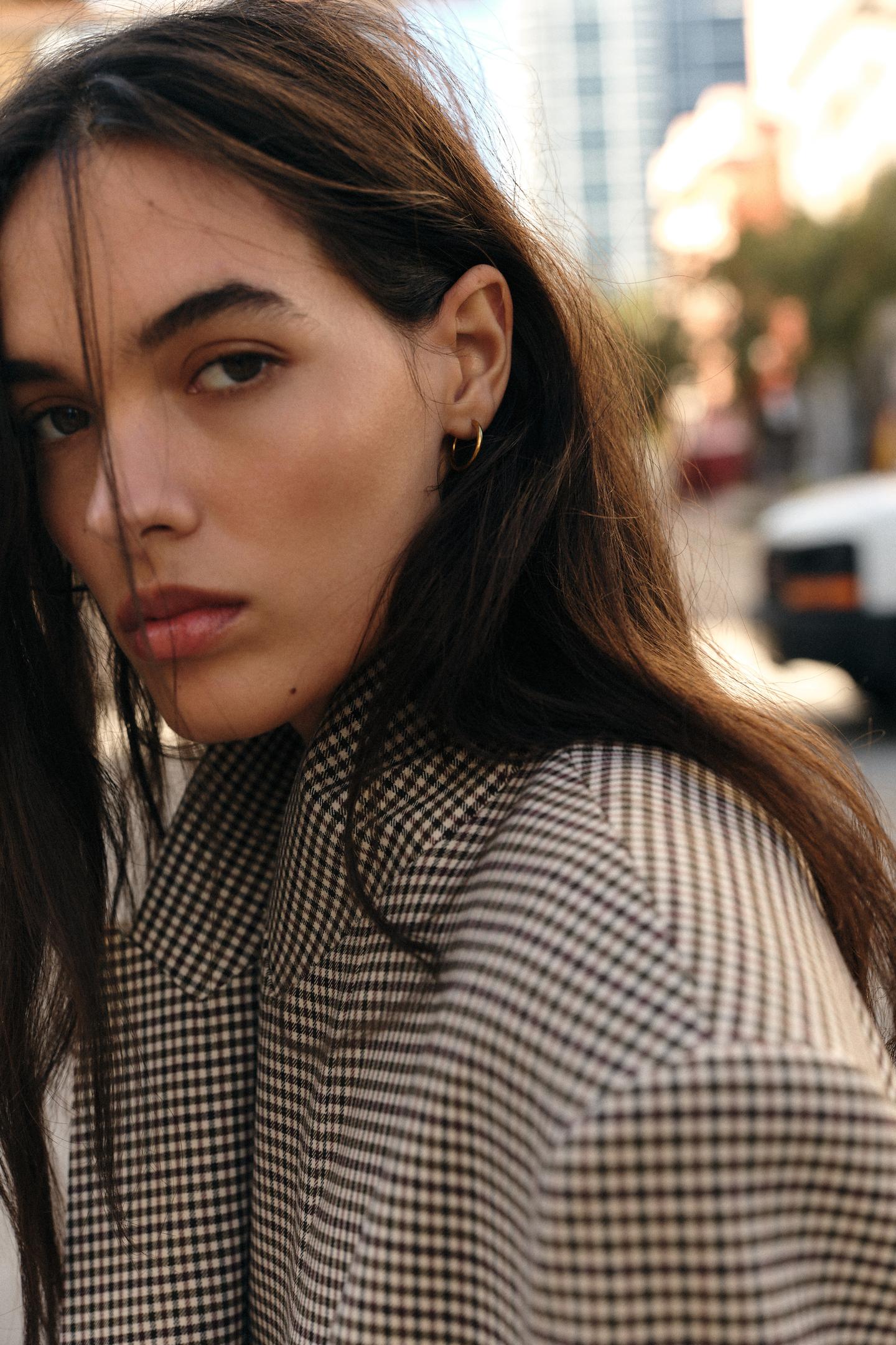 VESTE OVERSIZE À BOUTONNAGE CROISÉ