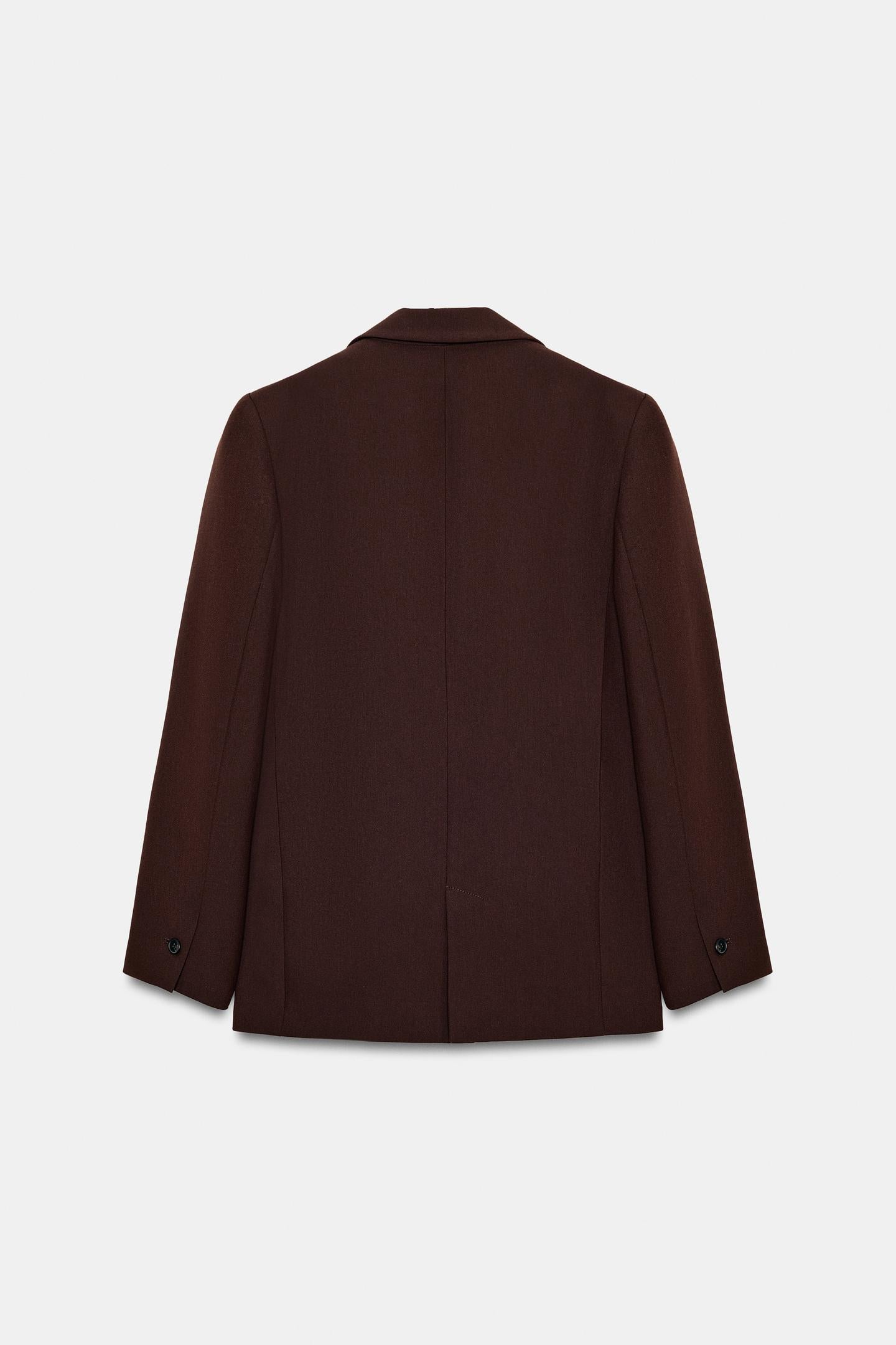 VESTE DROITE À ÉPAULETTES
