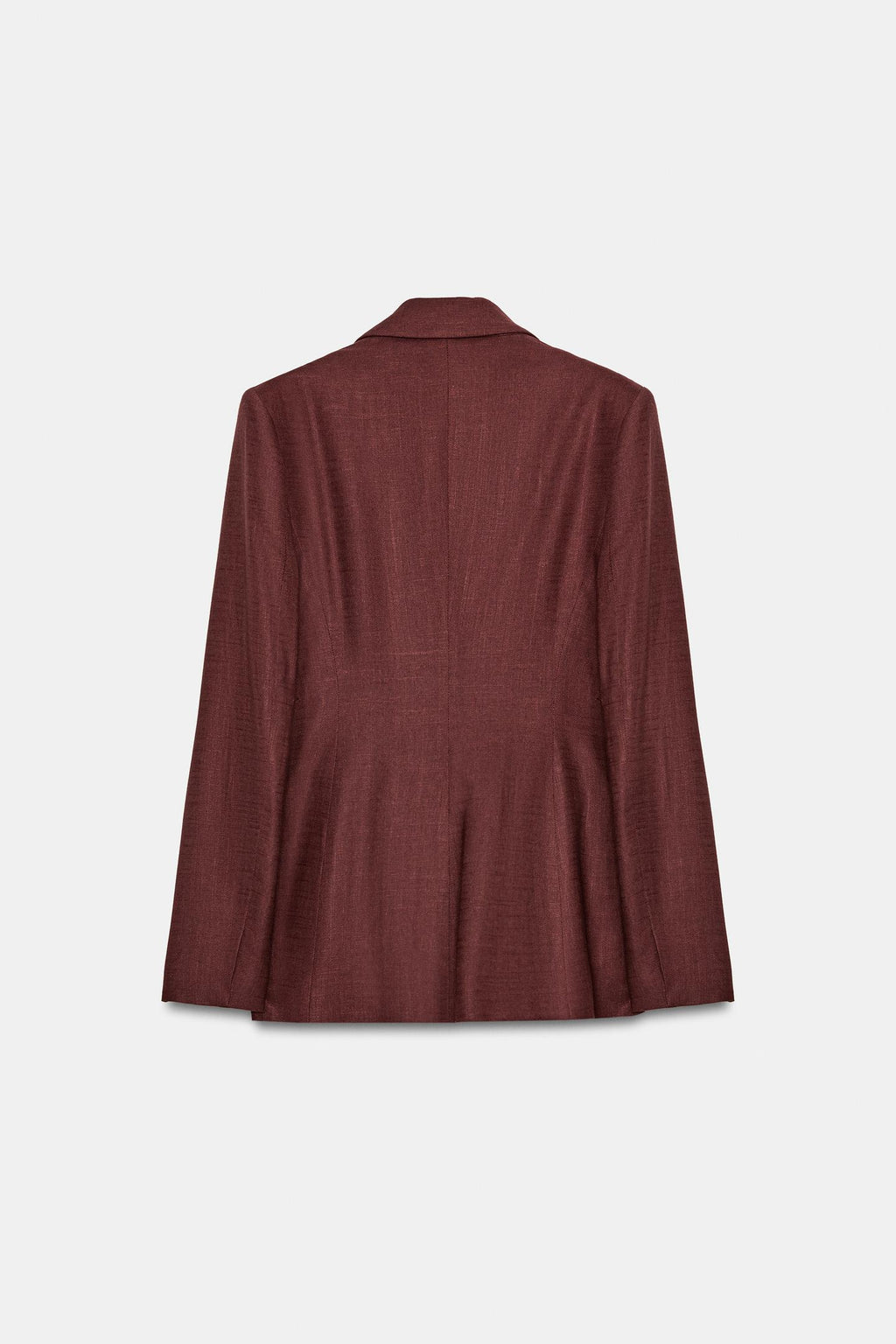 VESTE À BOUTONNAGE CROISÉ AVEC NŒUD ET LIN