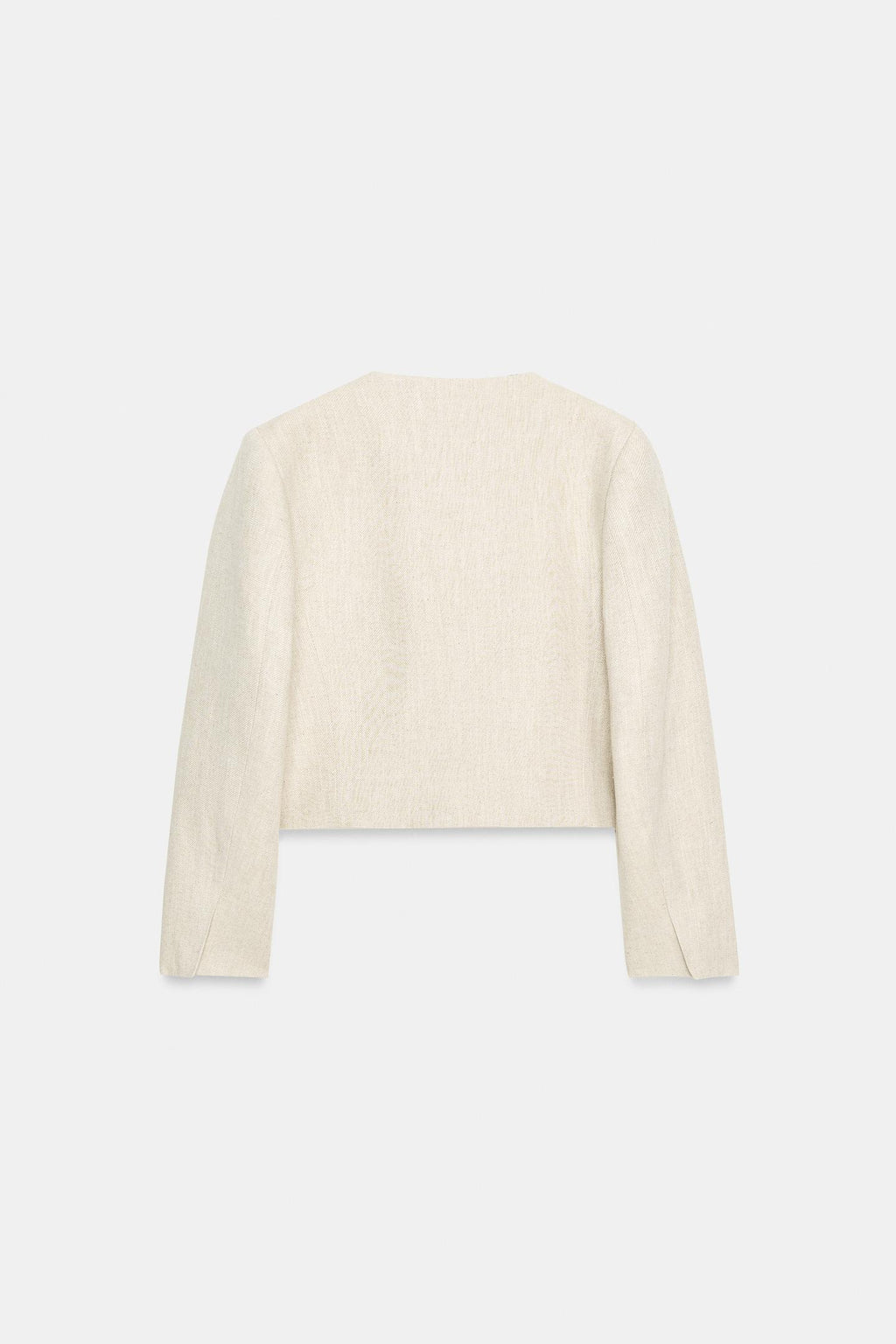BLAZER EN TISSU RUSTIQUE