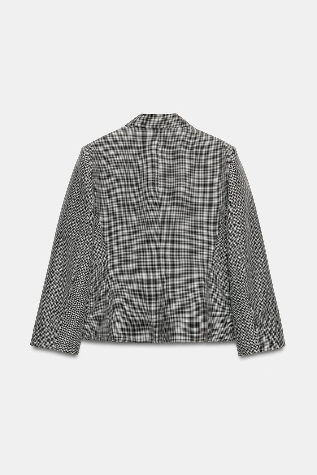 BLAZER À CARREAUX EZ SIGNATURE