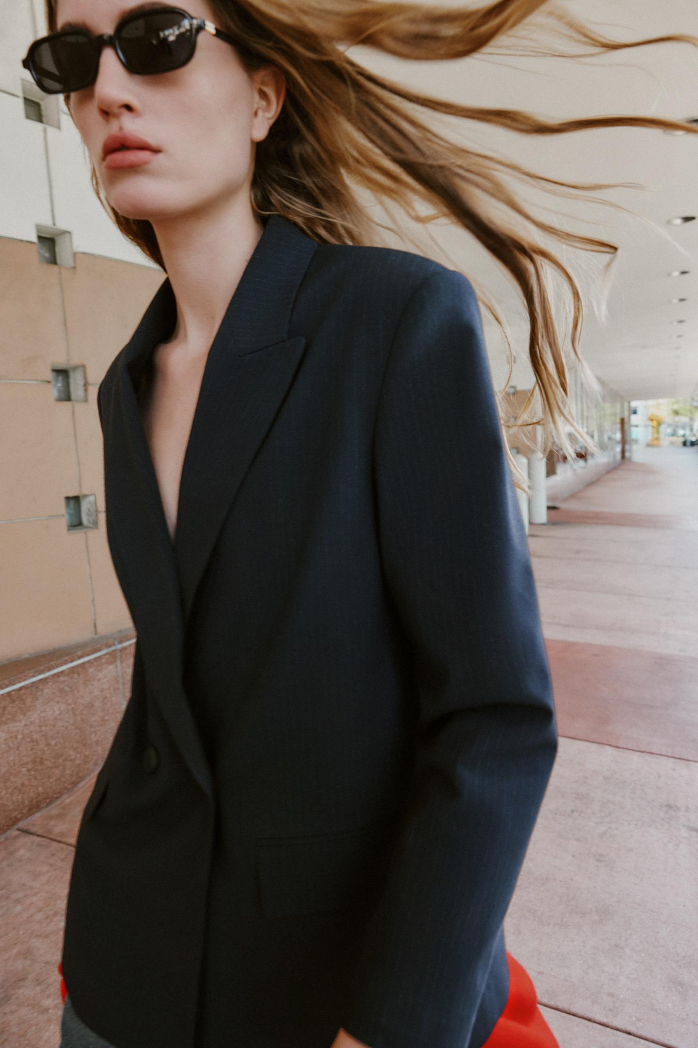VESTE CROISÉE OVERSIZE
