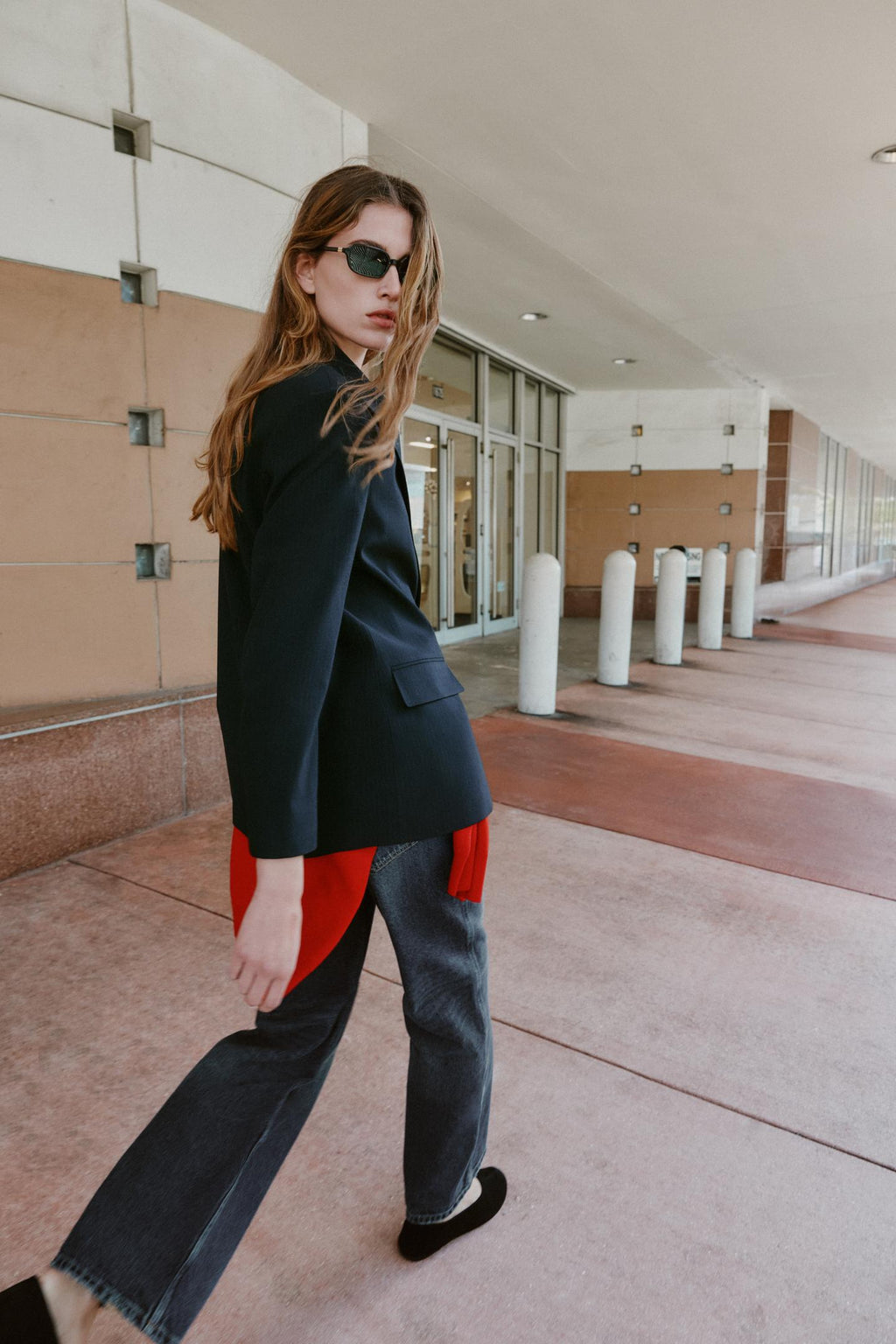VESTE CROISÉE OVERSIZE