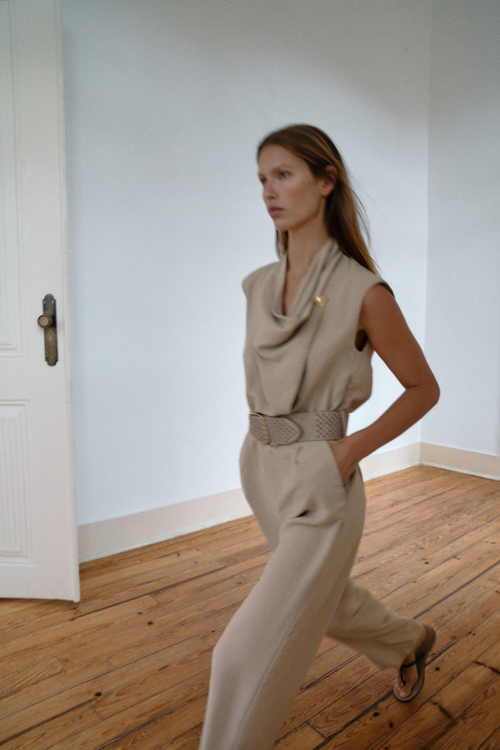 COMBINAISON LONGUE AVEC CEINTURE