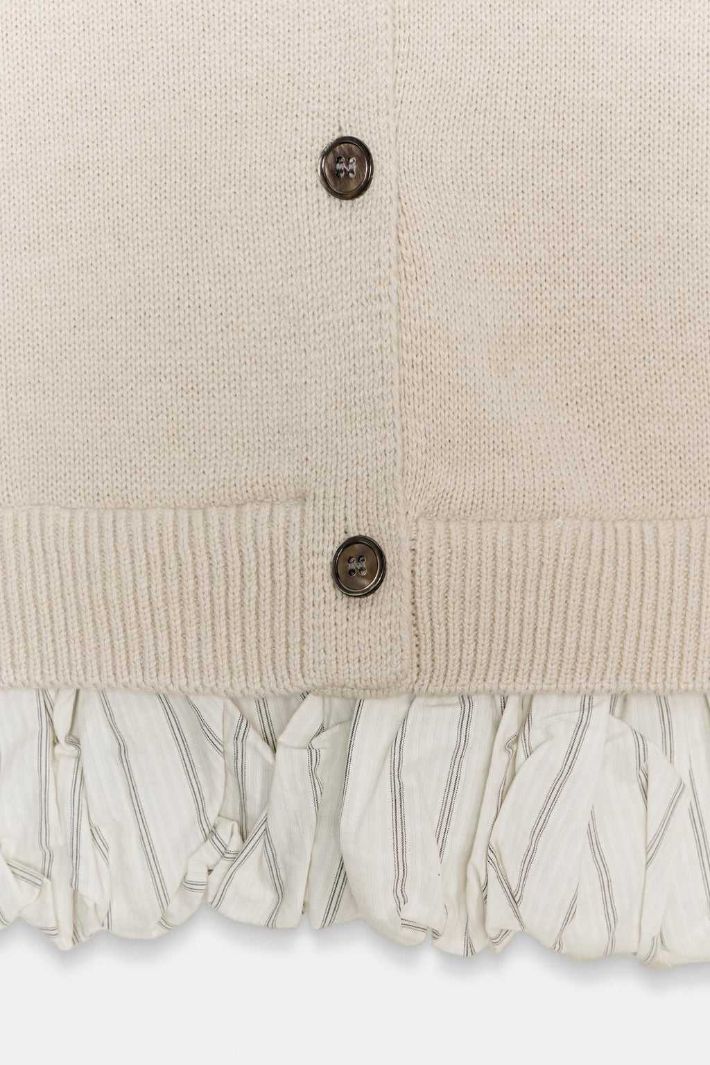 GILET EN MAILLE BIMATIÈRE