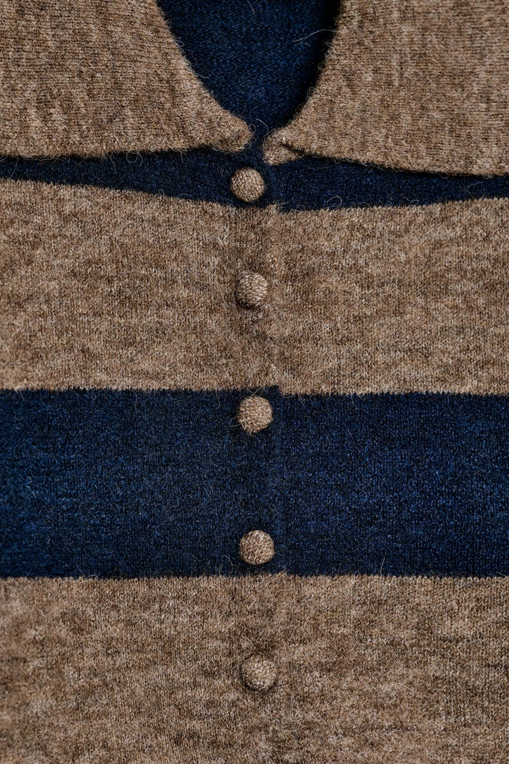 GILET EN MAILLE RAYÉ