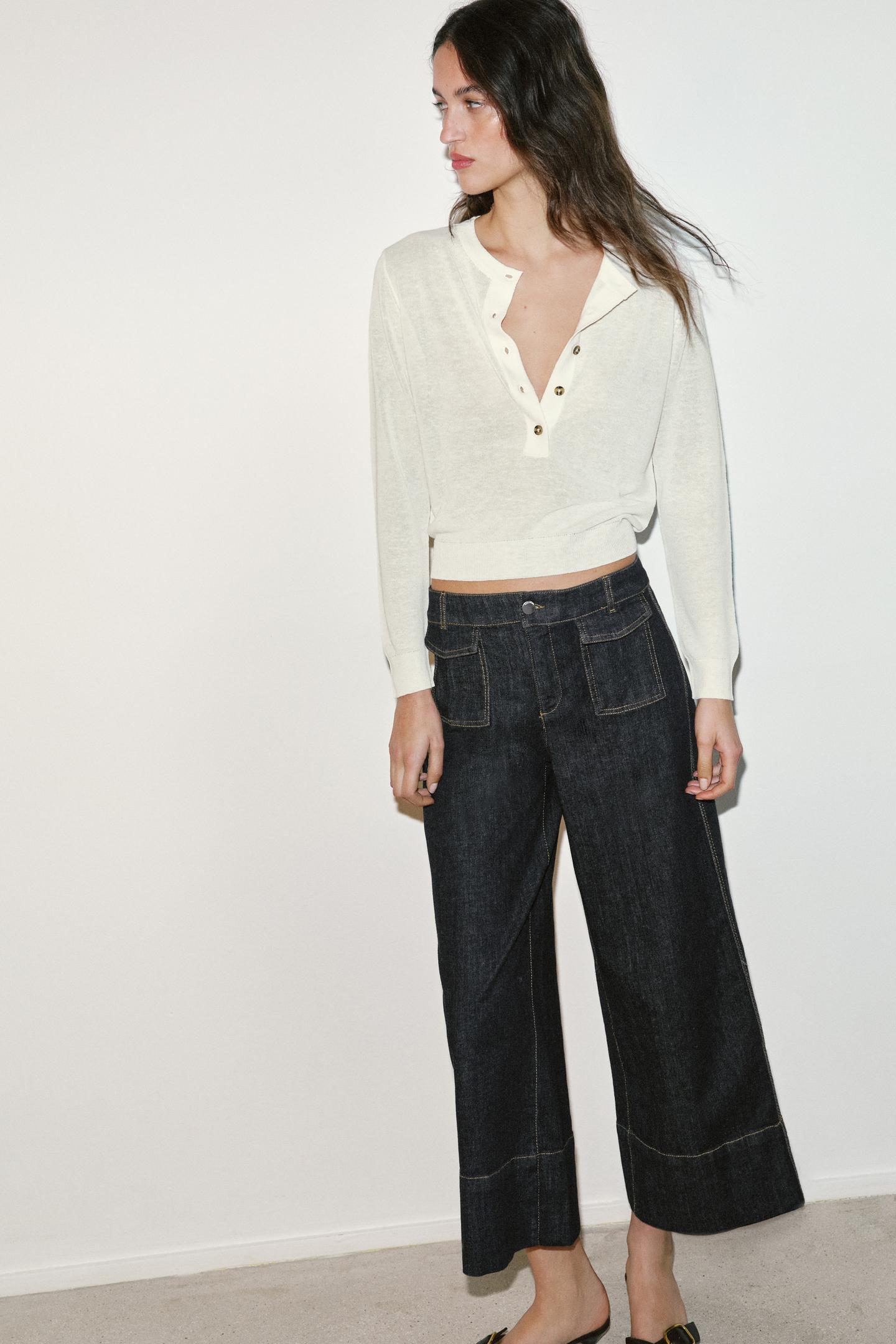 PULL EN MAILLE AVEC BOUTONS