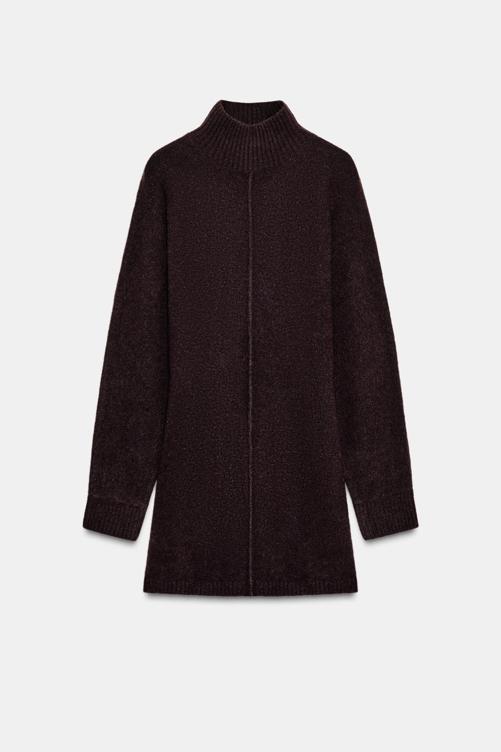 ROBE COURTE EN MAILLE DOUCE