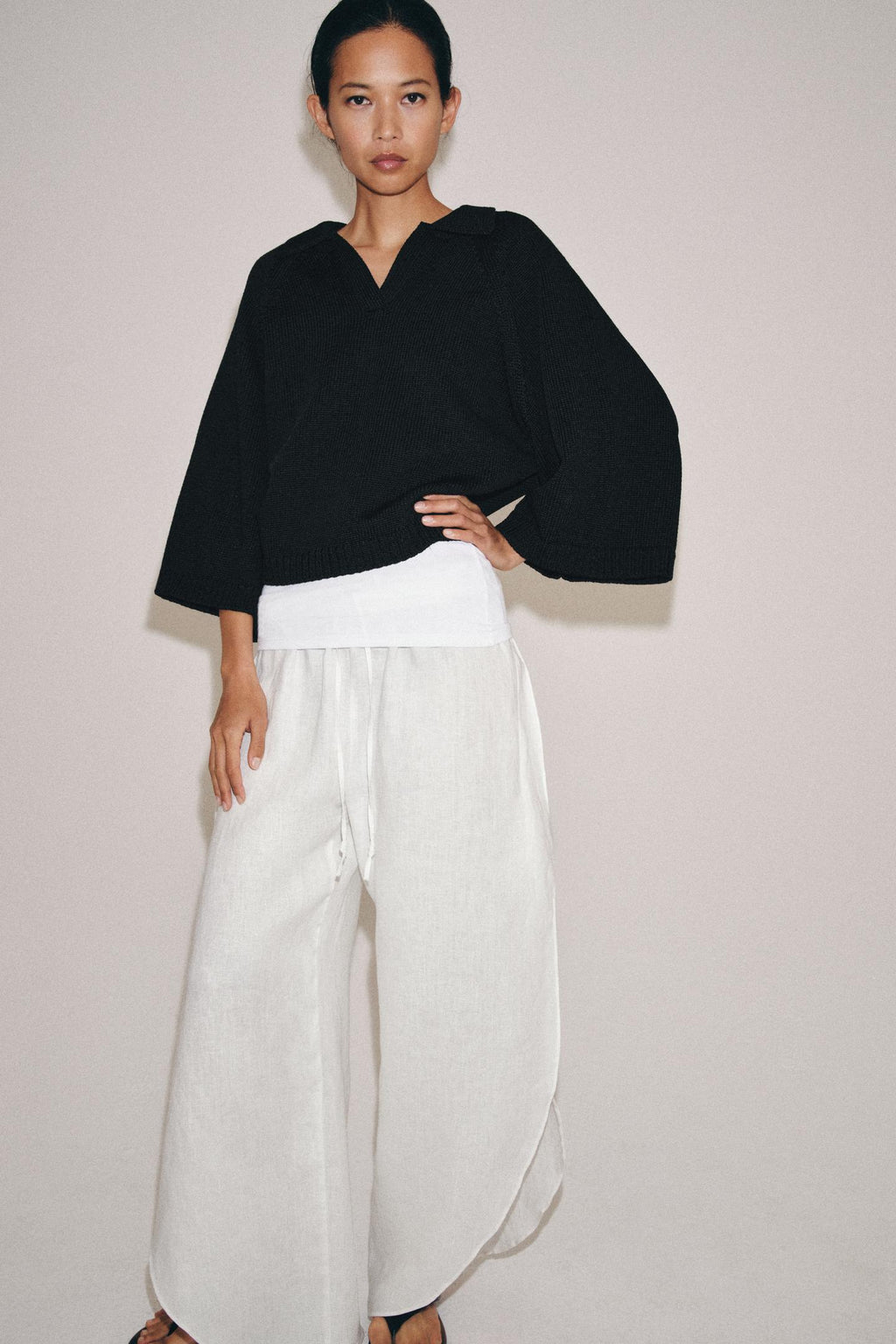 PULL EN MAILLE COL POLO