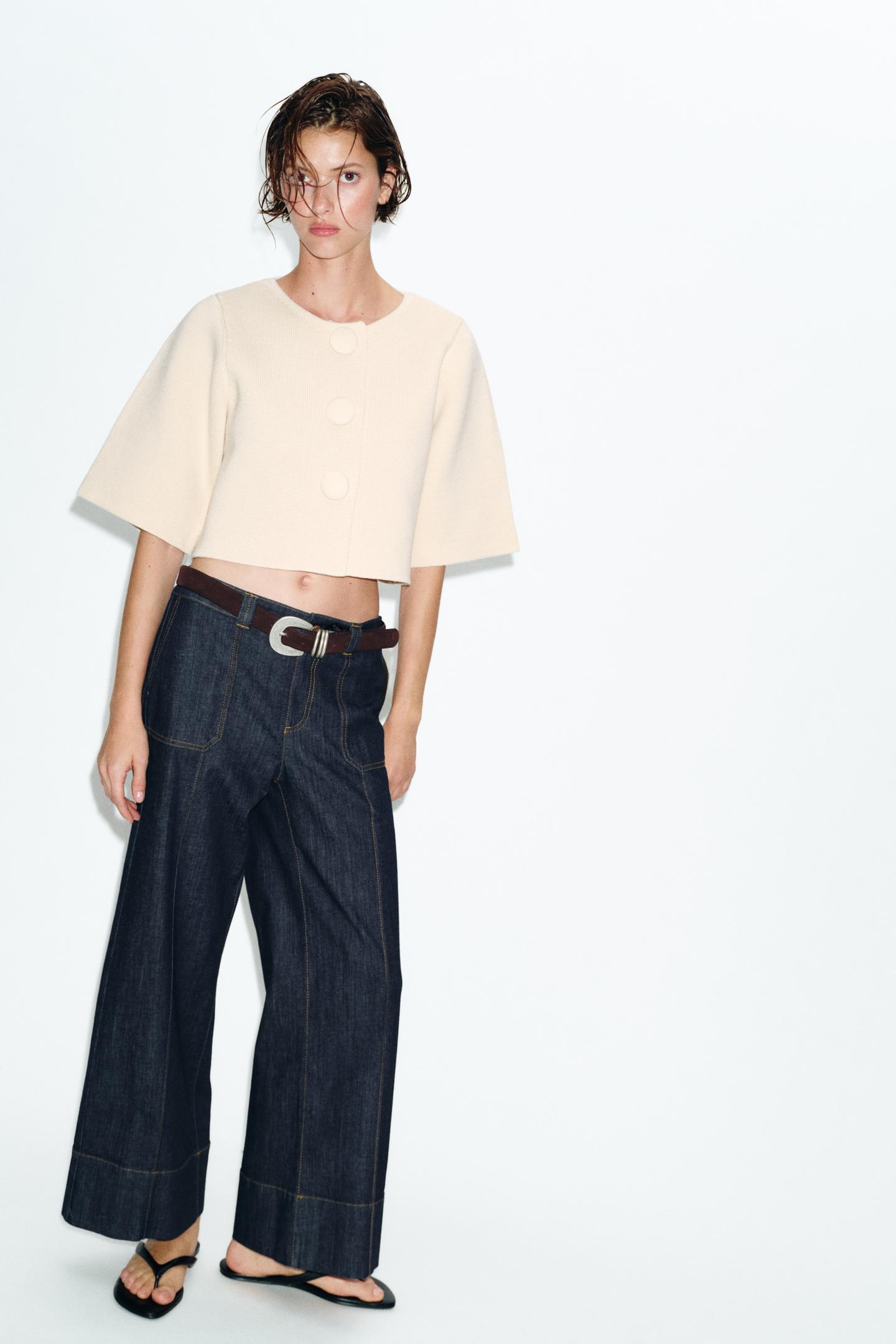 GILET COURT EN MAILLE
