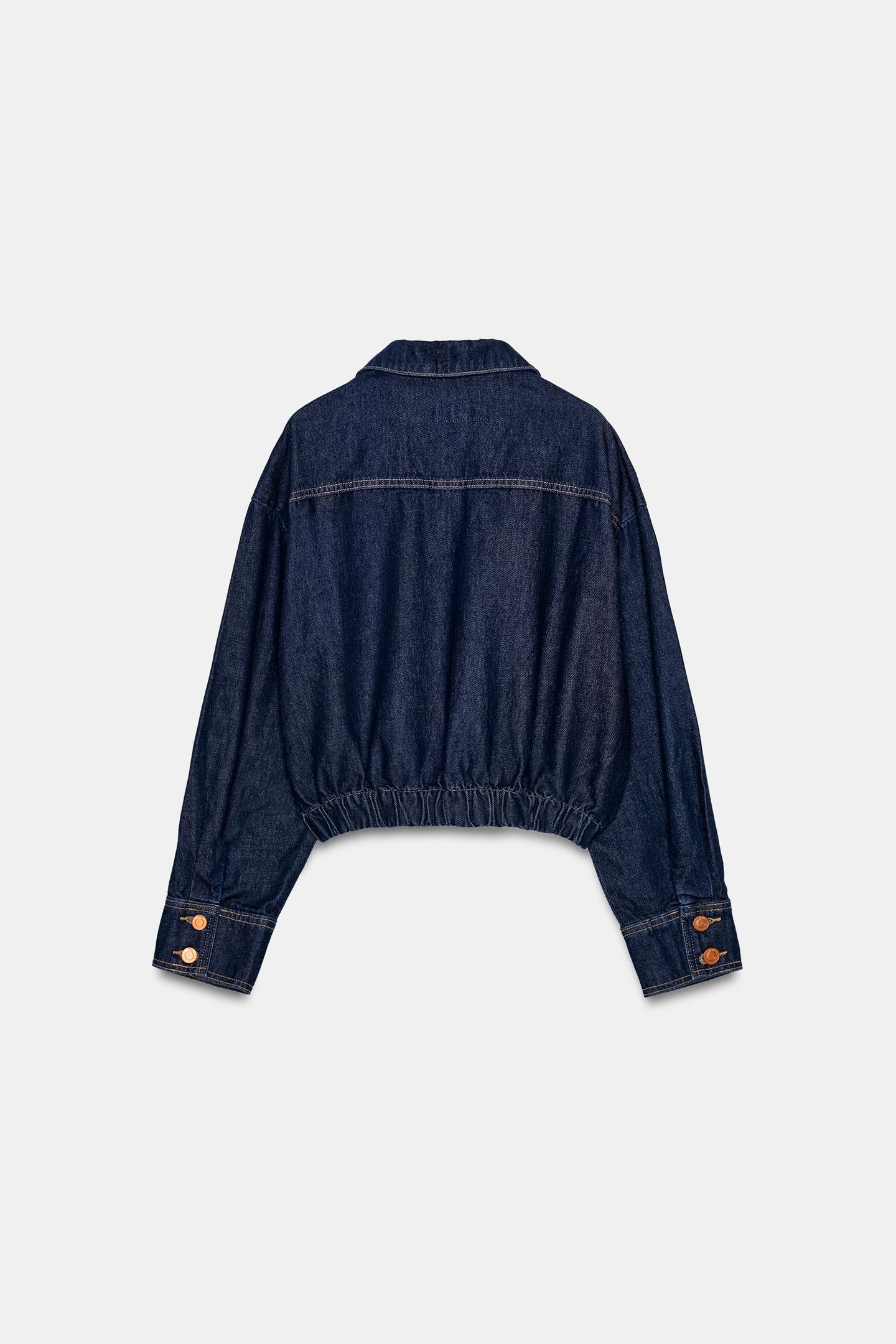 BLOUSON BOMBER EN DENIM