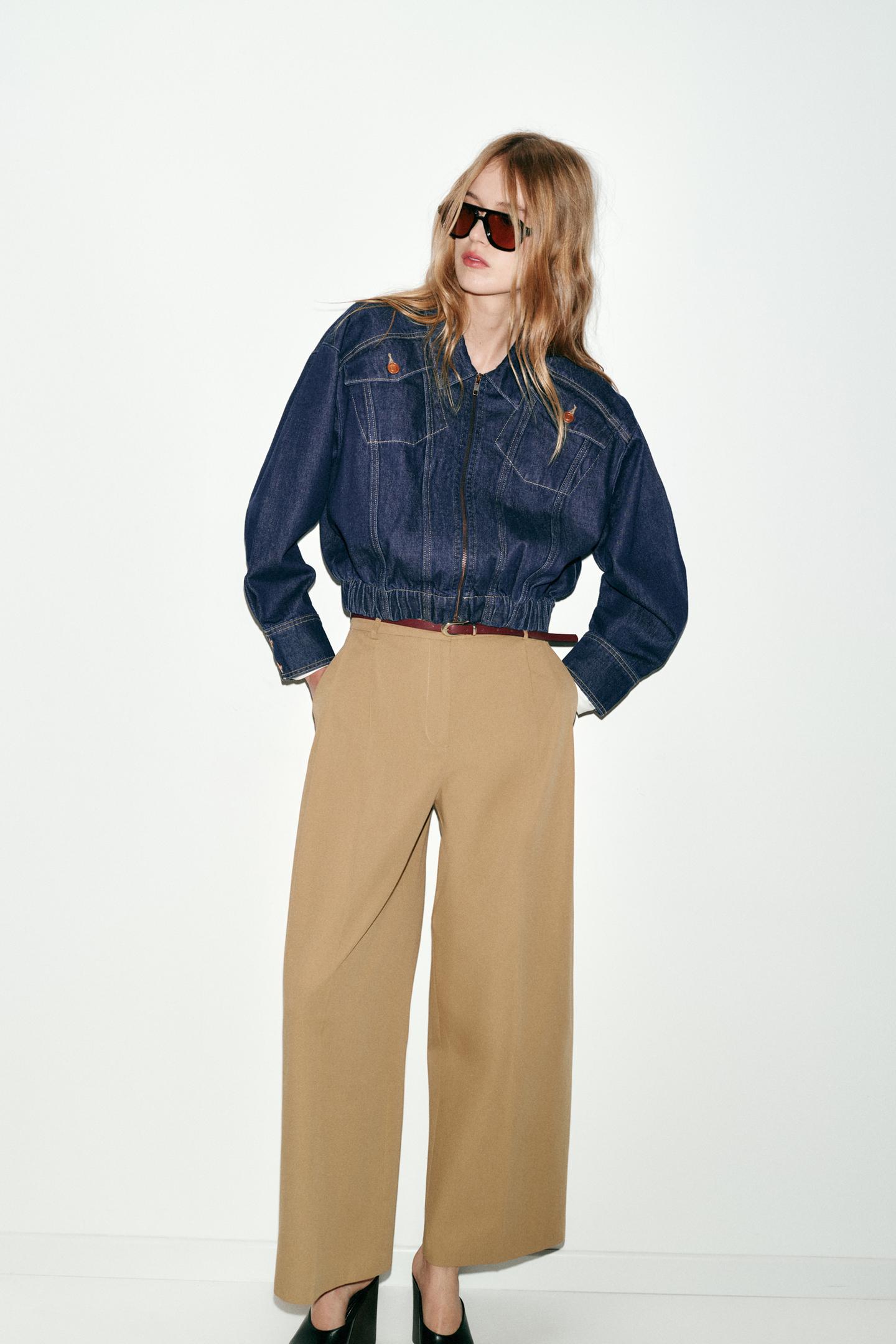 BLOUSON BOMBER EN DENIM
