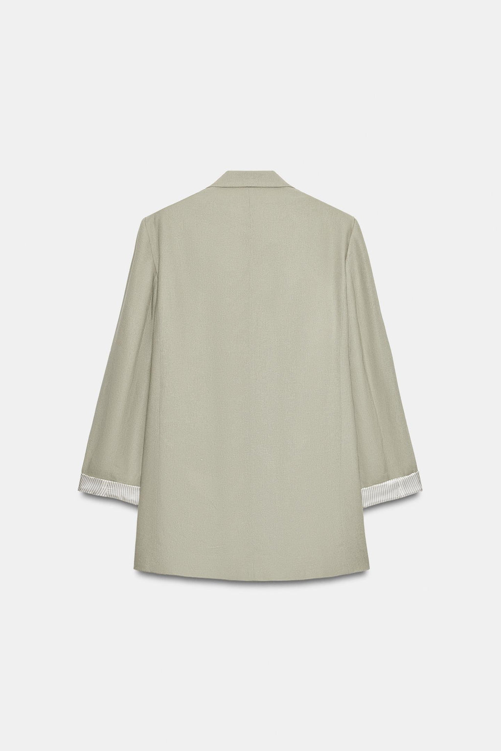VESTE EN LIN À MANCHES RETROUSSÉES