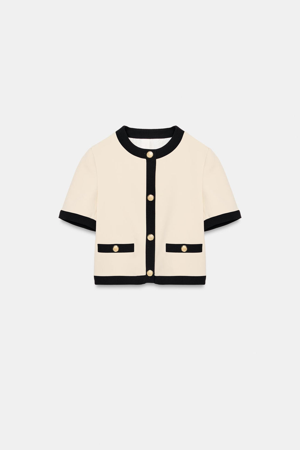VESTE MANCHES COURTES