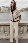 VESTE MANCHES COURTES