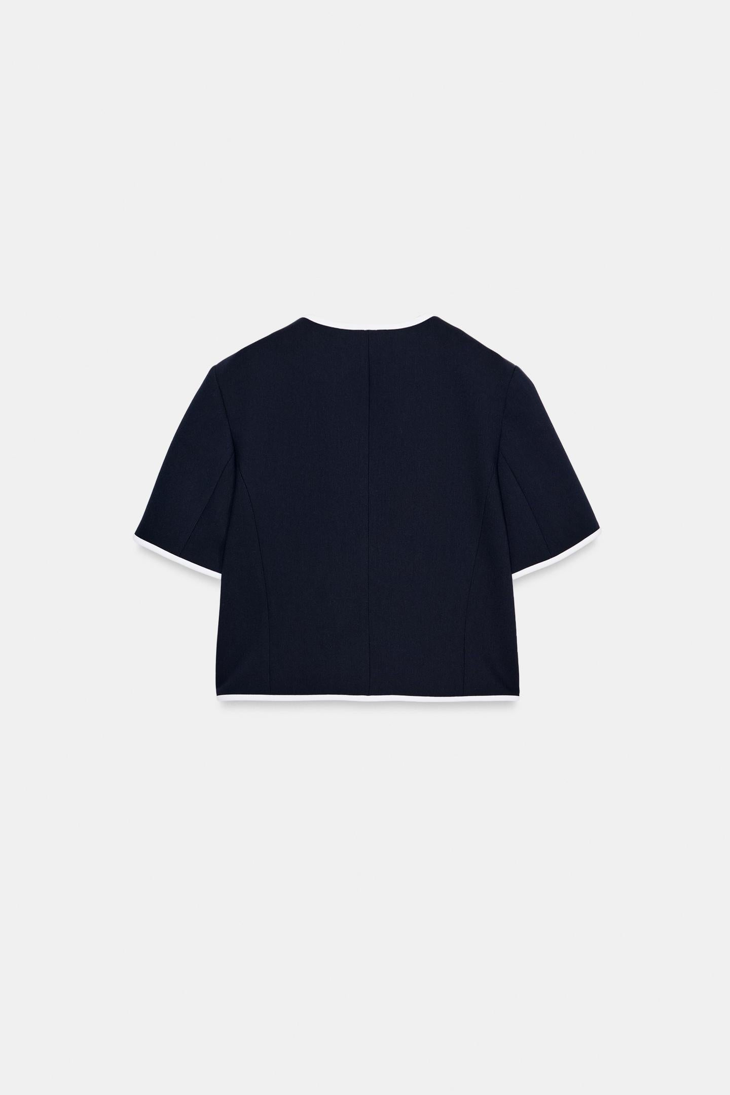VESTE À MANCHES COURTES