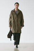 PARKA LONGUE EN COTON