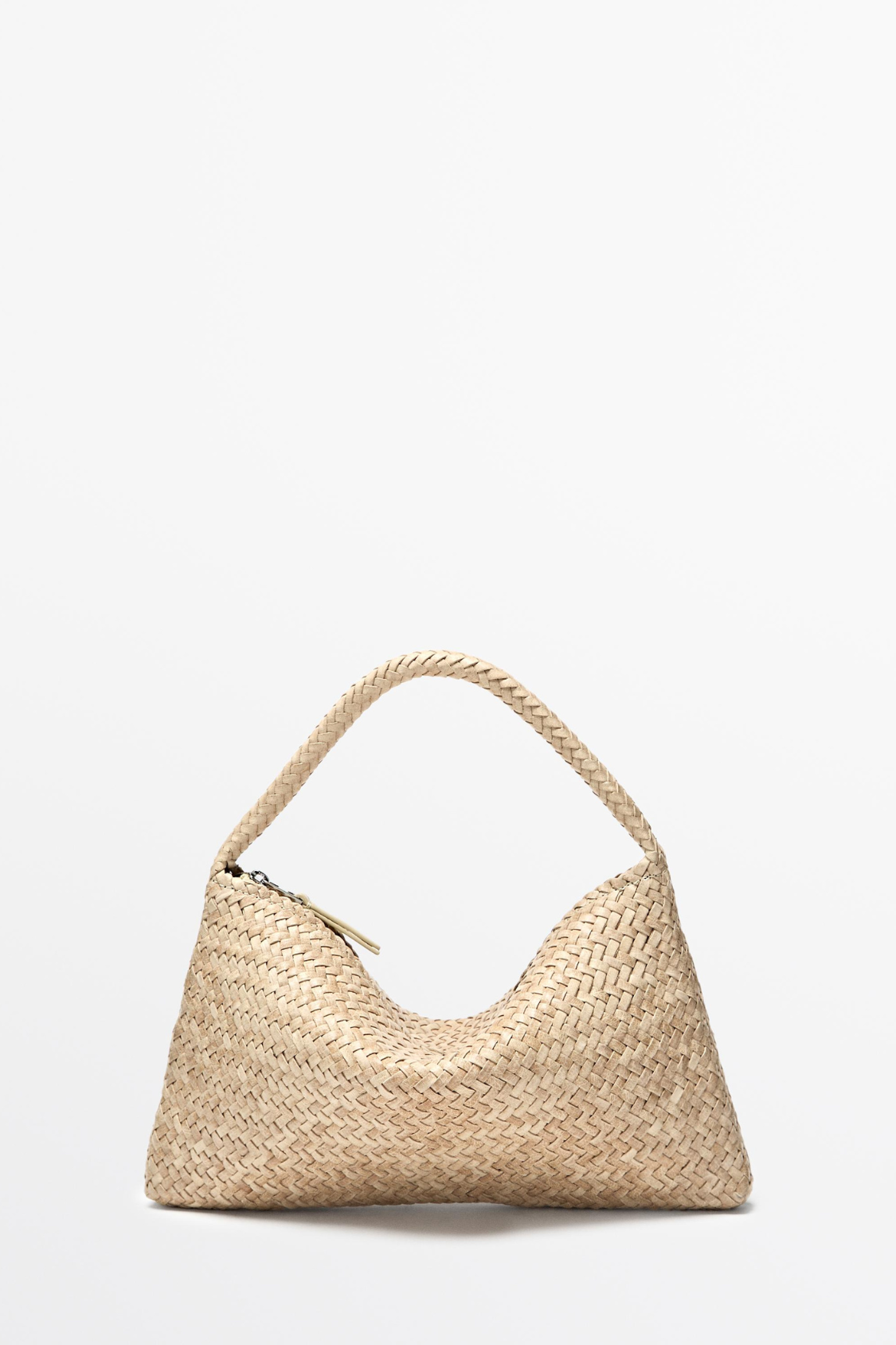 PETIT SAC PORTÉ ÉPAULE EN CUIR TRESSÉ