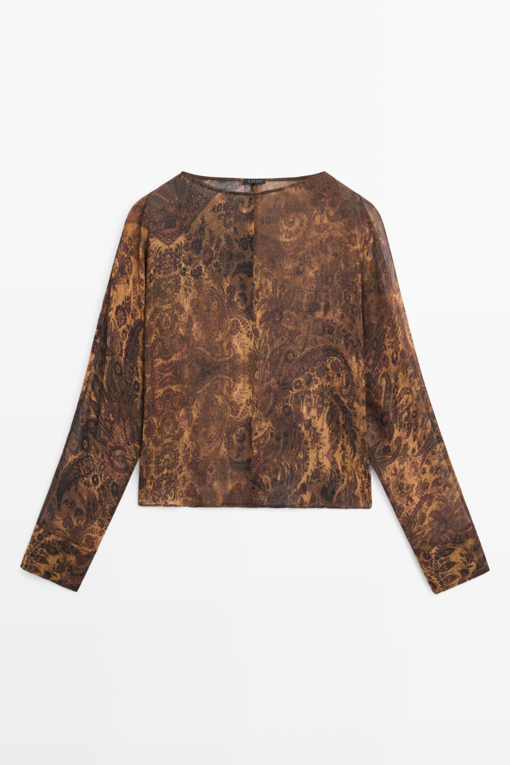 BLOUSE FLUIDE IMPRIMÉE