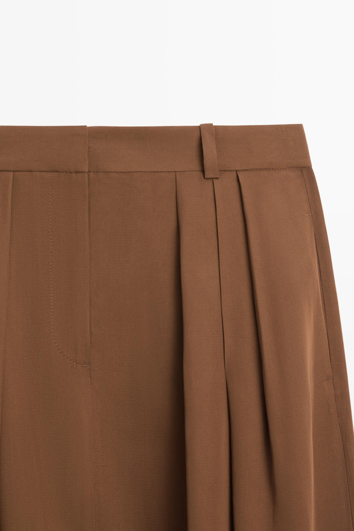 JUPE-CULOTTE FLUIDE PLISSÉE