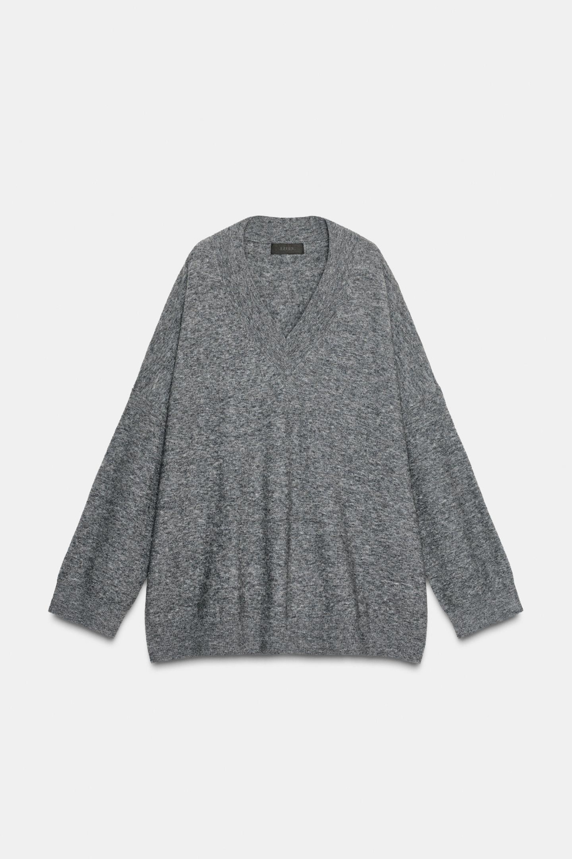PULL OVERSIZE AVEC LAINE