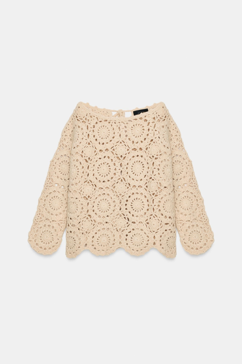 PULL EN MAILLE CROCHET