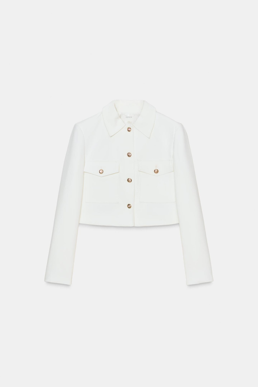 VESTE COURTE À POCHES
