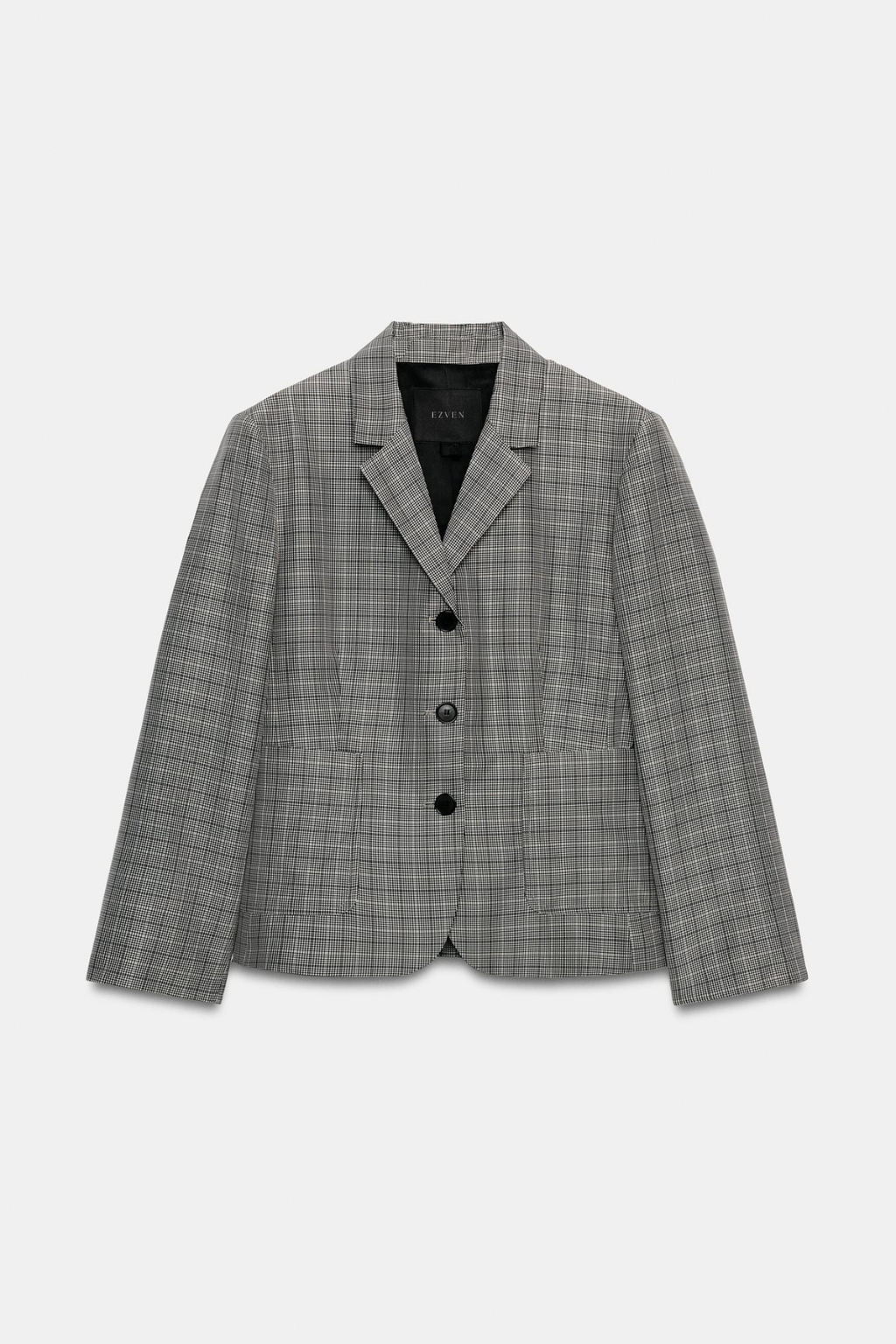 BLAZER À CARREAUX EZ SIGNATURE